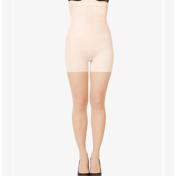 SPANX High-Waisted Mid-Thigh Sheers size 1X - Picture 1 of 7